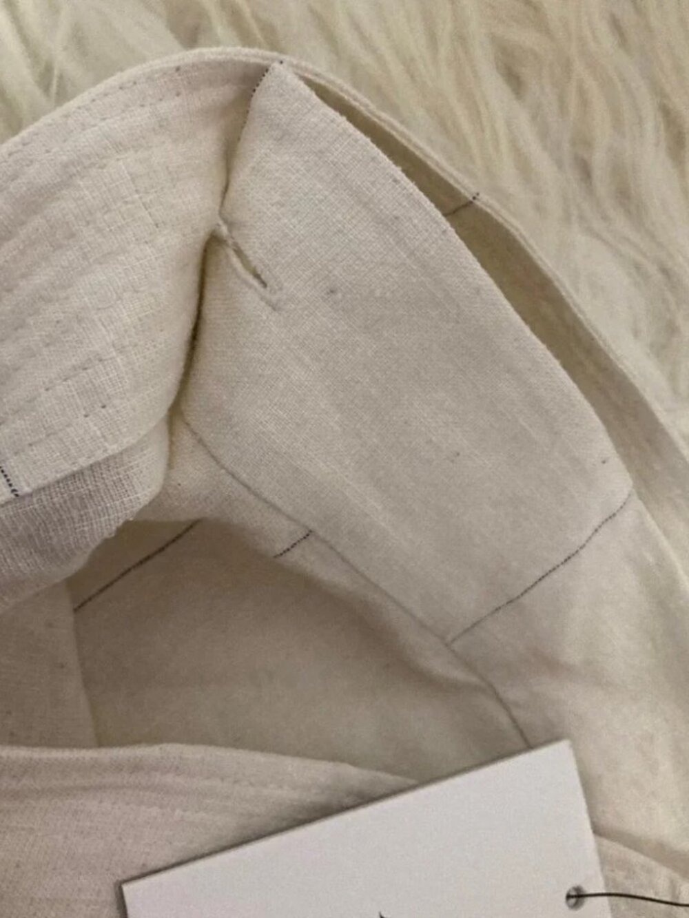 A.L.C. Linen Knee-Length Skirt 2290 - Picture 3 of 9